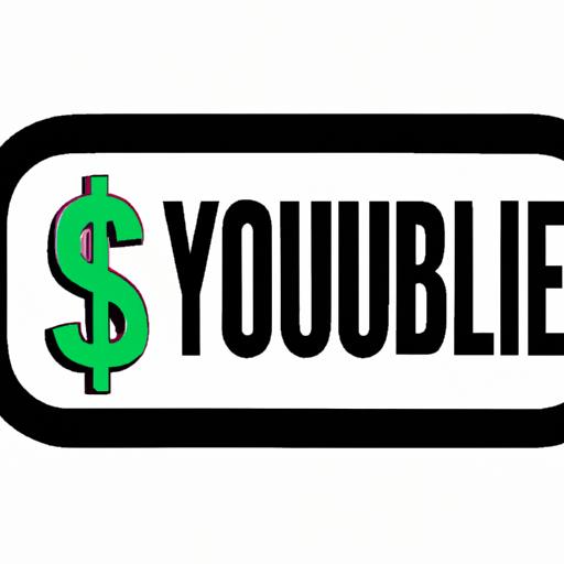 Biểu tượng YouTube với dấu dollar trên đó